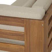 loungesett med puff Belmonte deluxe
